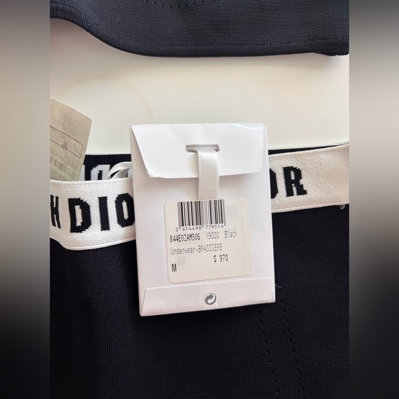 Dior J’Adior Bralette & Briefs Set – Black Size M New NWT - Picture 4 of 9